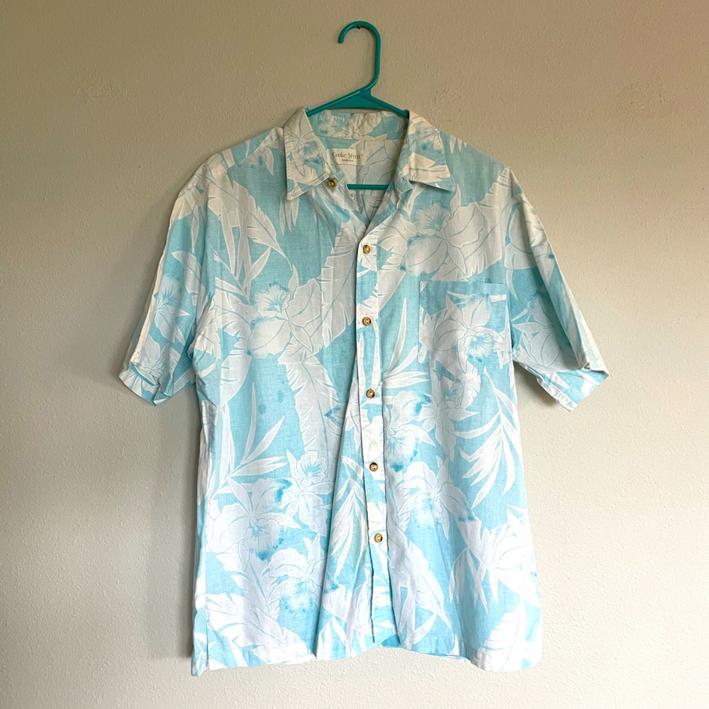 Men’s Hawaiian Short Sleeve Button Up